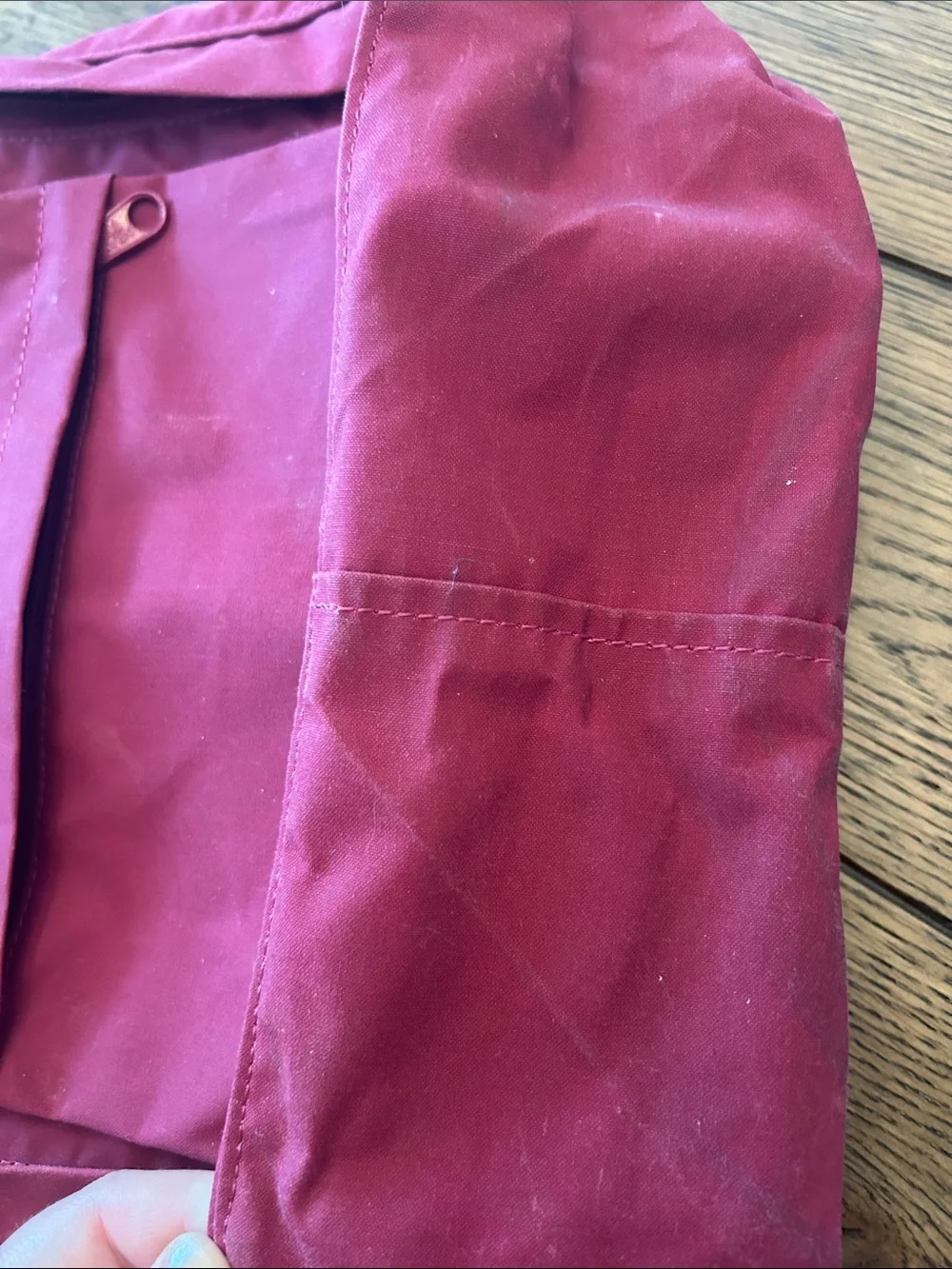 Fjallraven Kanken Backpack in Deep Raspberry